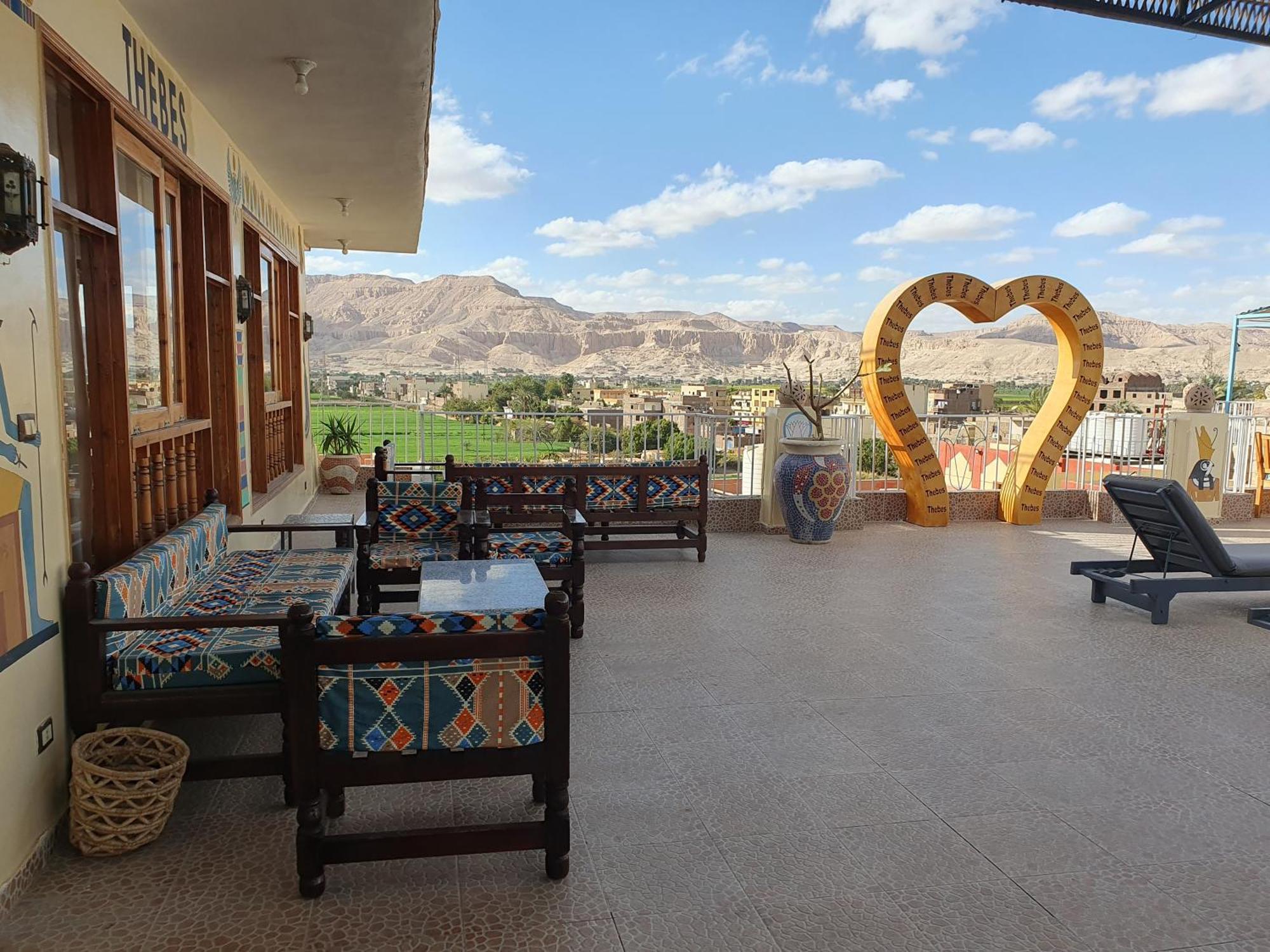 Thebes Hotel Luxor Exterior foto