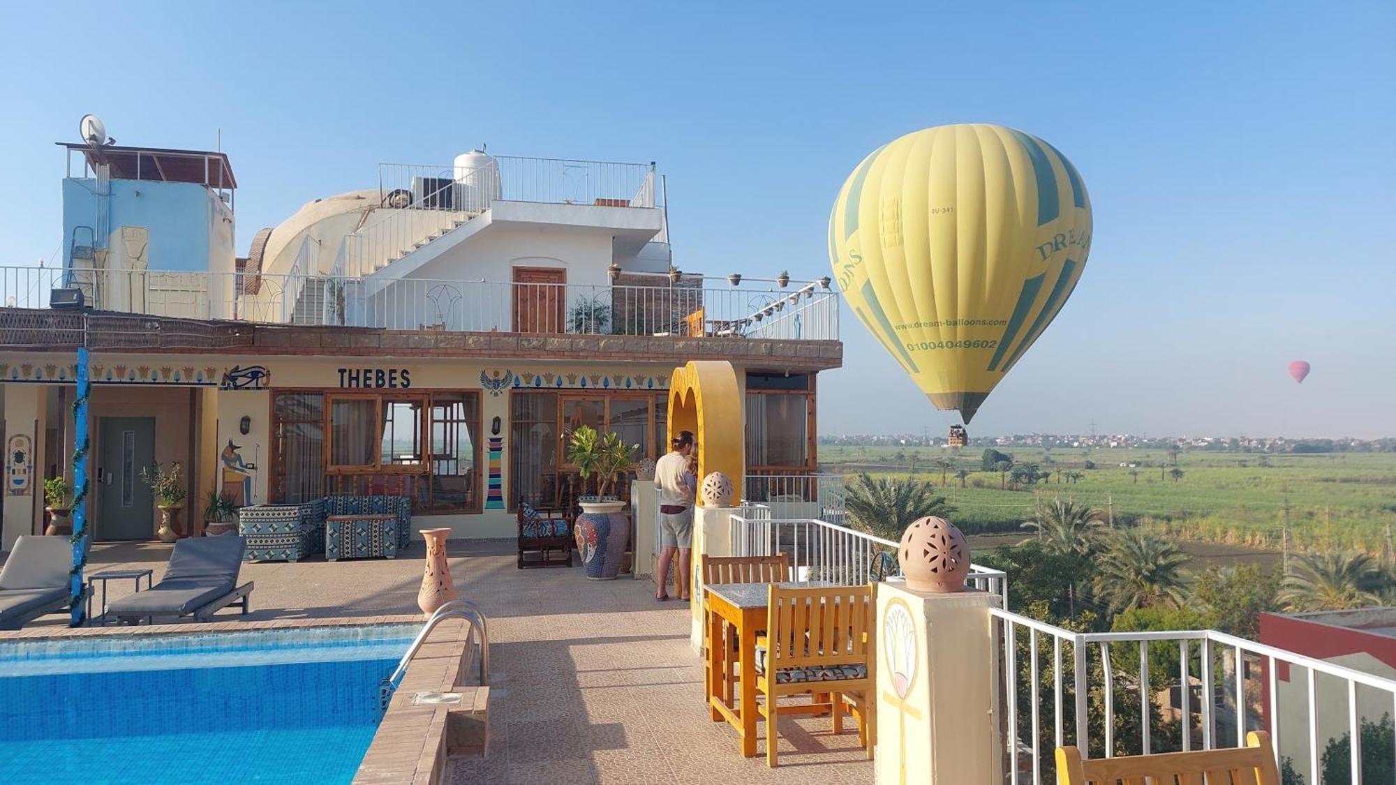 Thebes Hotel Luxor Exterior foto