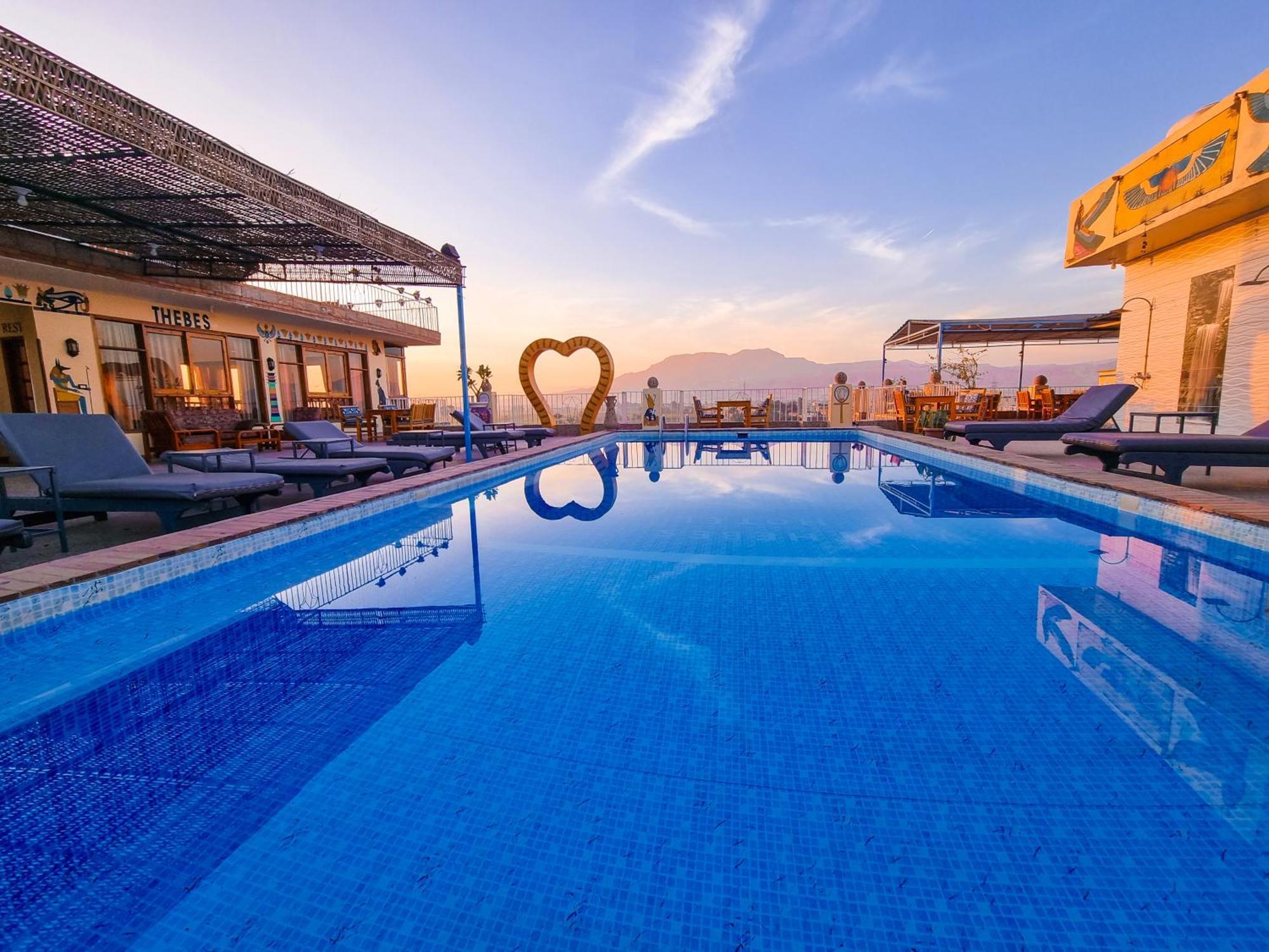 Thebes Hotel Luxor Exterior foto