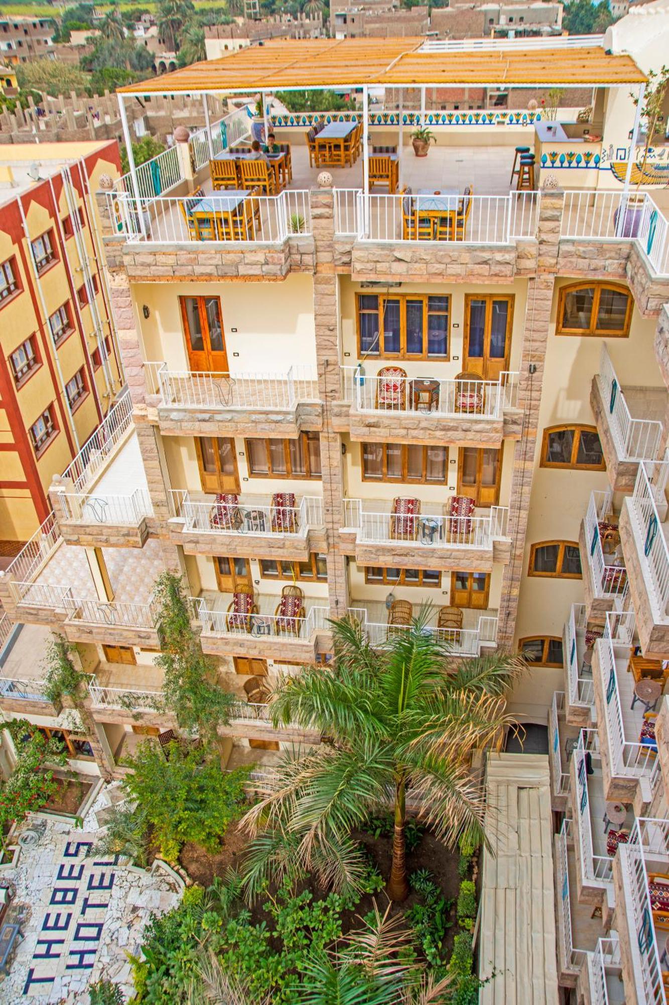 Thebes Hotel Luxor Exterior foto