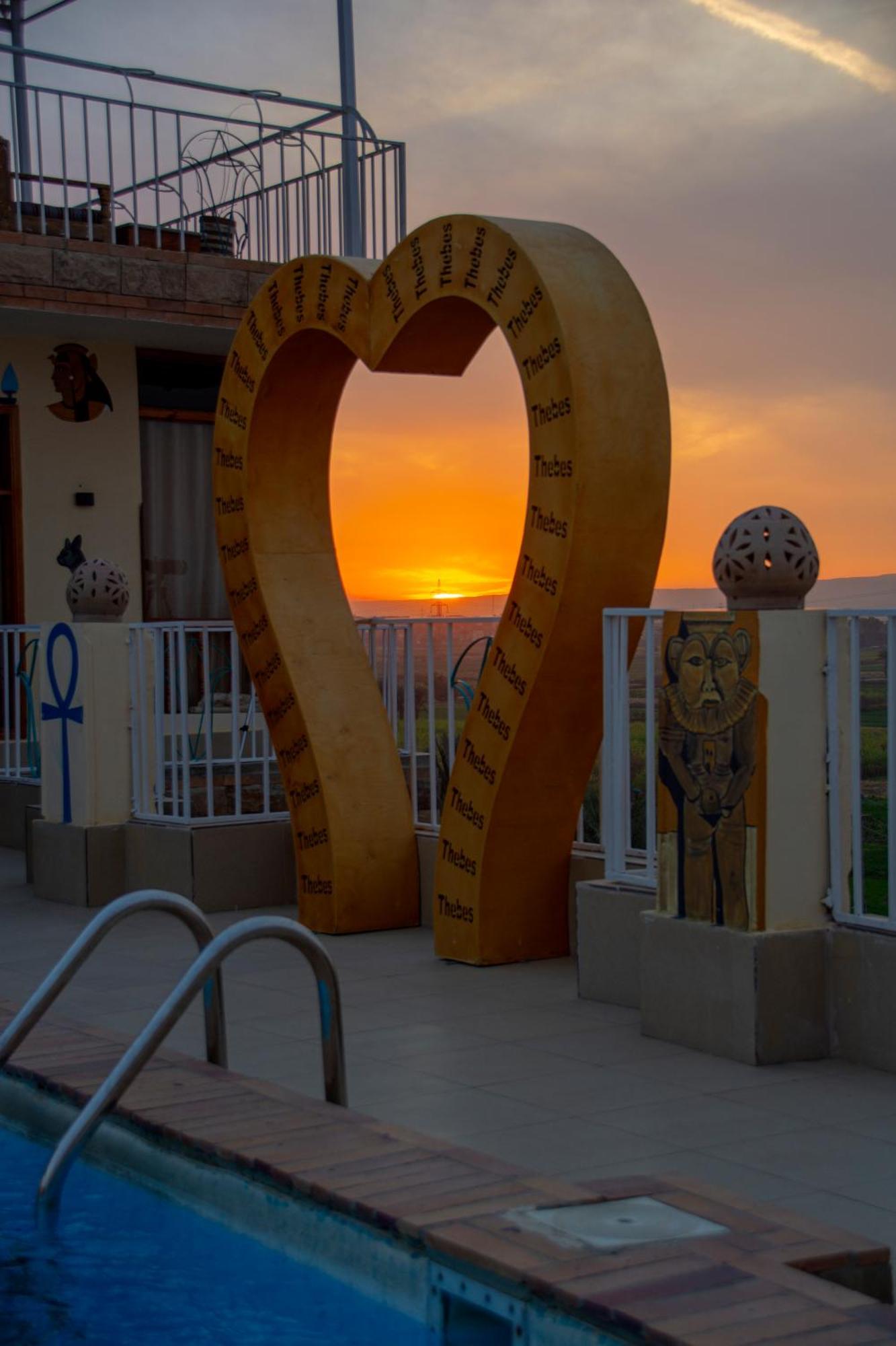 Thebes Hotel Luxor Exterior foto