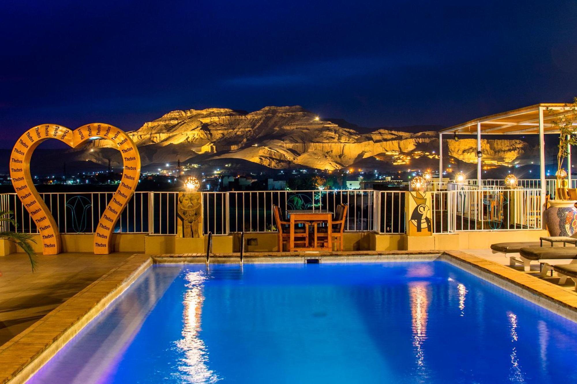 Thebes Hotel Luxor Exterior foto