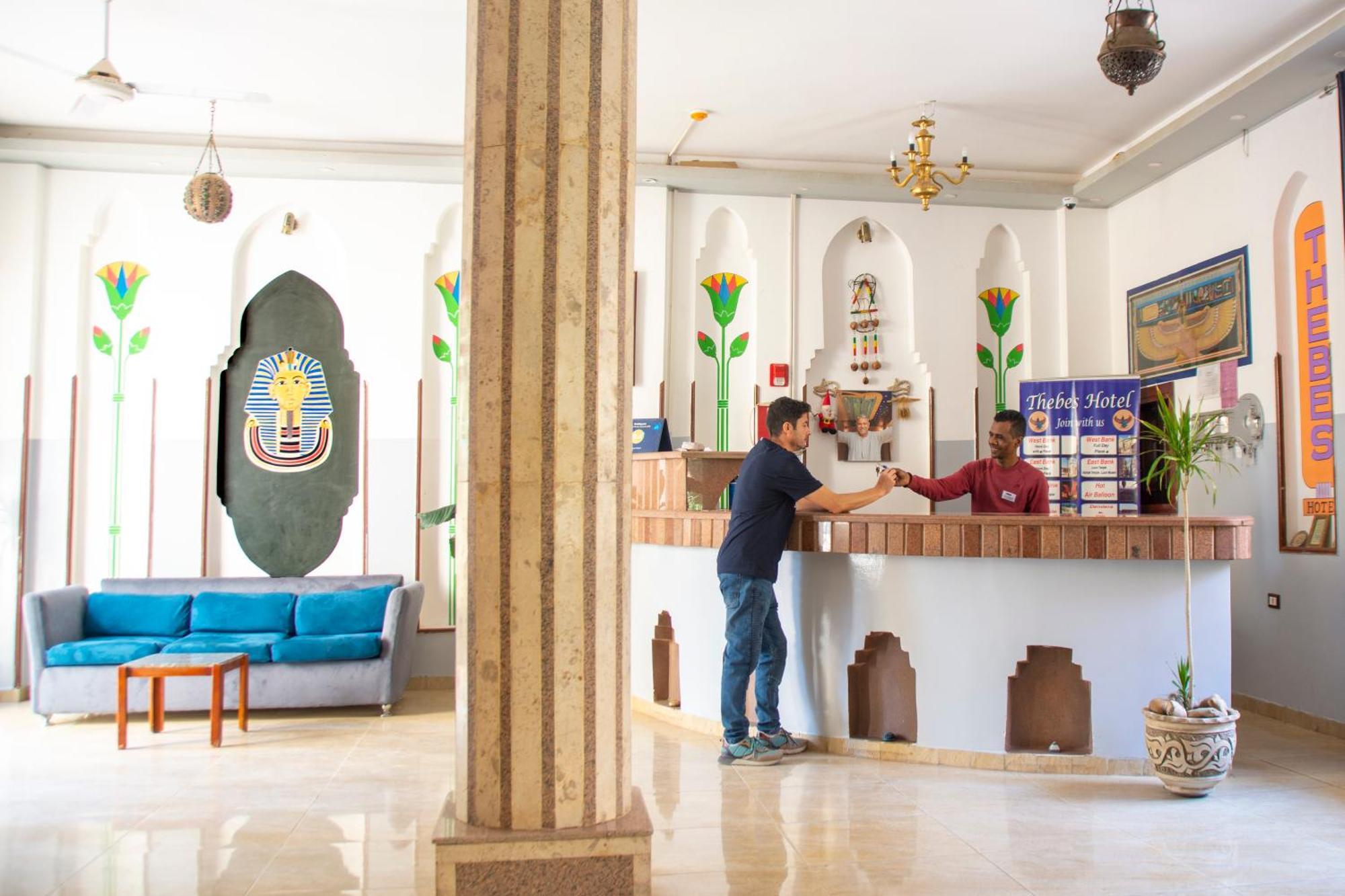 Thebes Hotel Luxor Exterior foto